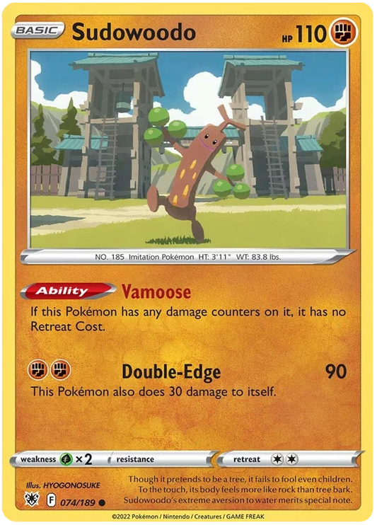 Sudowoodo (074/189) - Astral Radiance