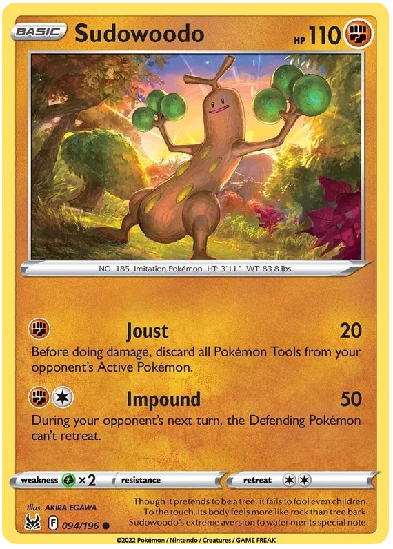 Sudowoodo (094/196) - Lost Origin