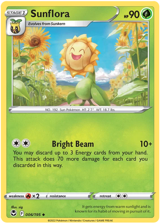 Sunflora (006/195) - Silver Tempest