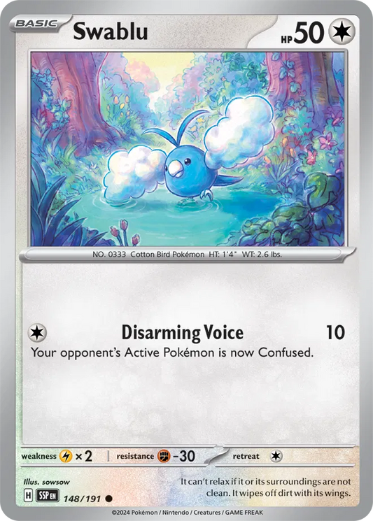 Swablu (148/191) - Surging Sparks