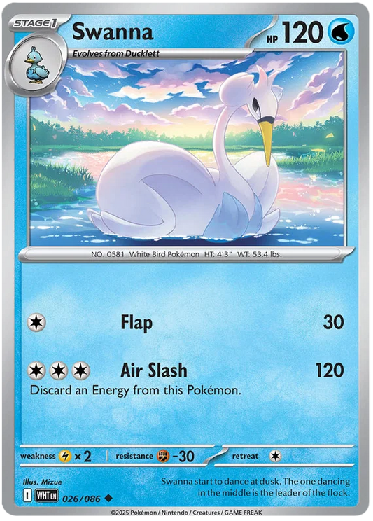 Swanna (026/086) - White Flare