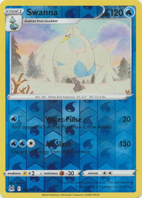 Swanna Reverse Holo (047/196) - Lost Origin