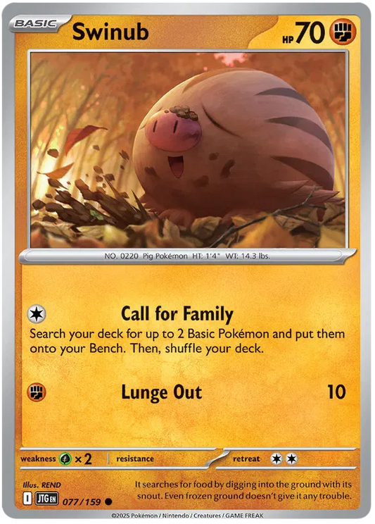 Swinub (077/159) - Journey Together