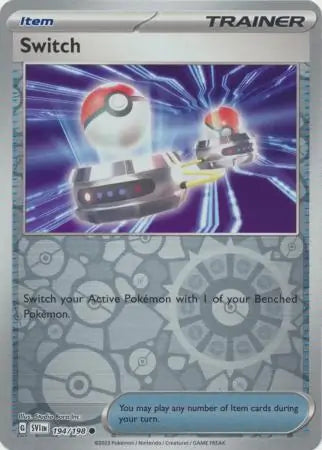 Switch Reverse Holo (194/198) - Scarlet & Violet