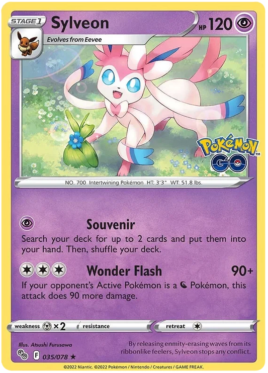 Sylveon Holo (035/078) - Pokémon Go