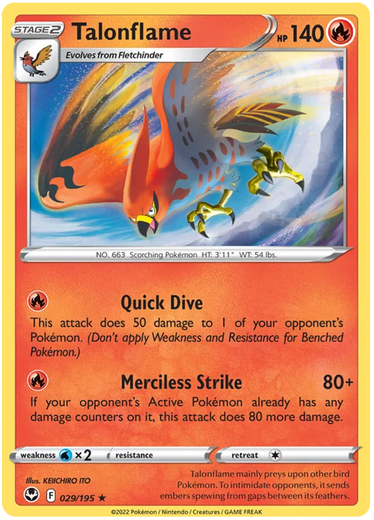 Talonflame (029/195) - Silver Tempest