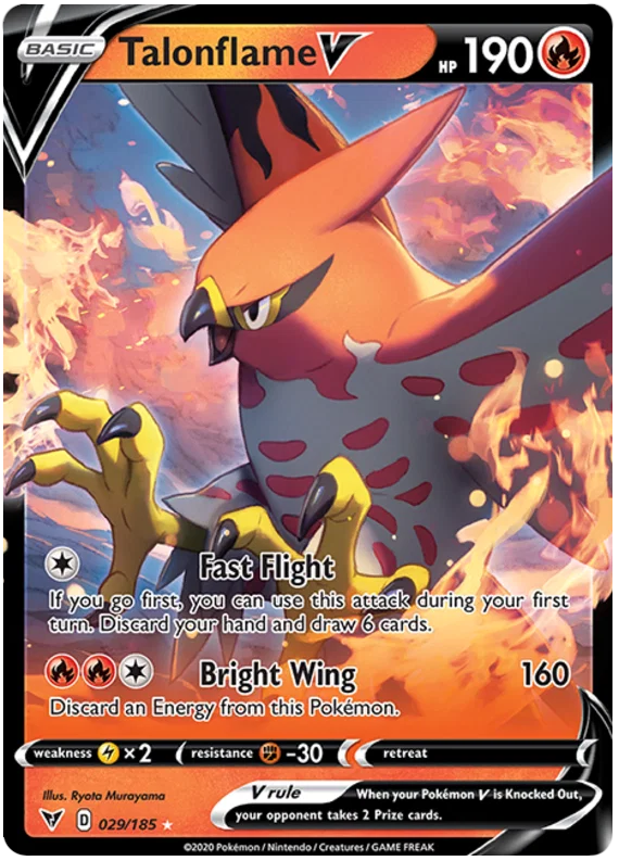 Talonflame V (029/185) - Vivid Voltage