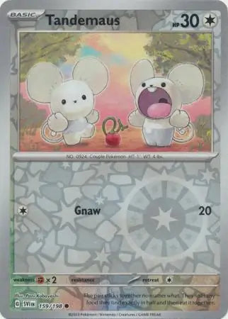 Tandemaus Reverse Holo (159/198) - Scarlet & Violet