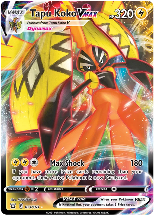 Tapu Koko VMAX (051/163) - Battle Styles