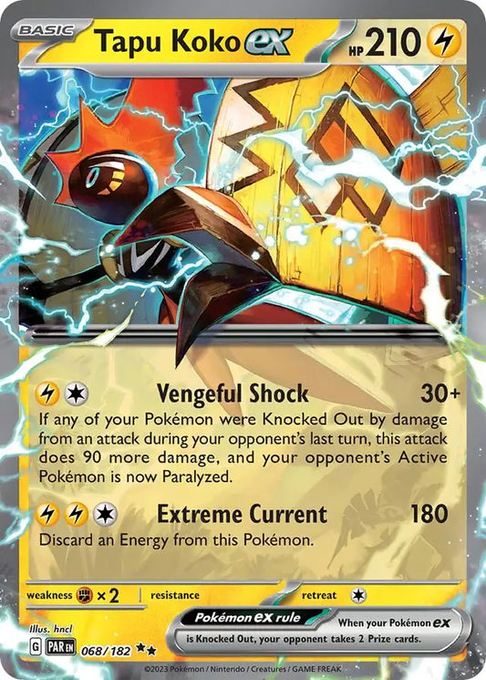Tapu Koko ex (068/182) - Paradox Rift
