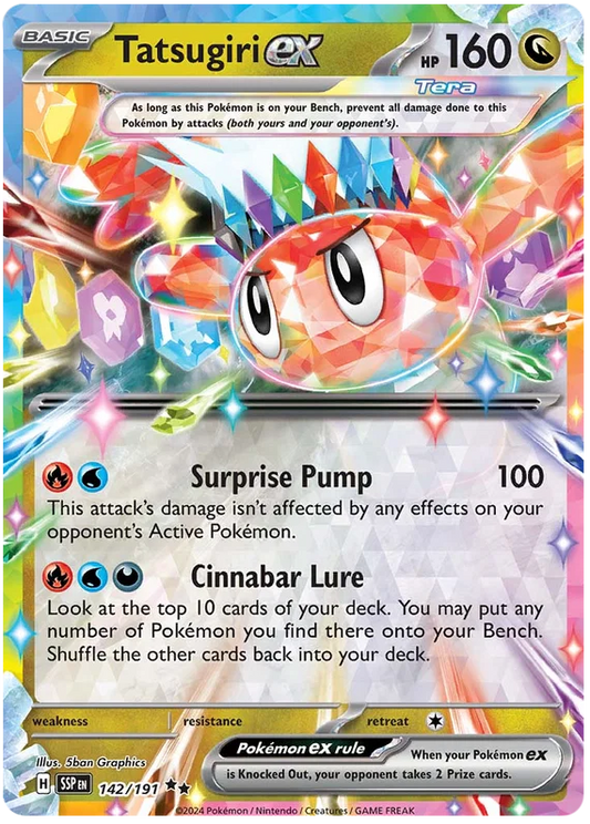 Tatsugiri ex (142/191) - Surging Sparks