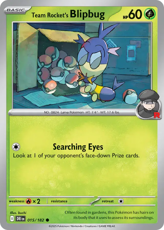 Team Rocket's Blipbug (015/182) - Destined Rivals