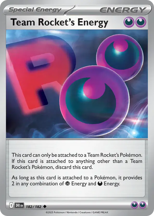 Team Rocket's Energy (182/182) - Destined Rivals
