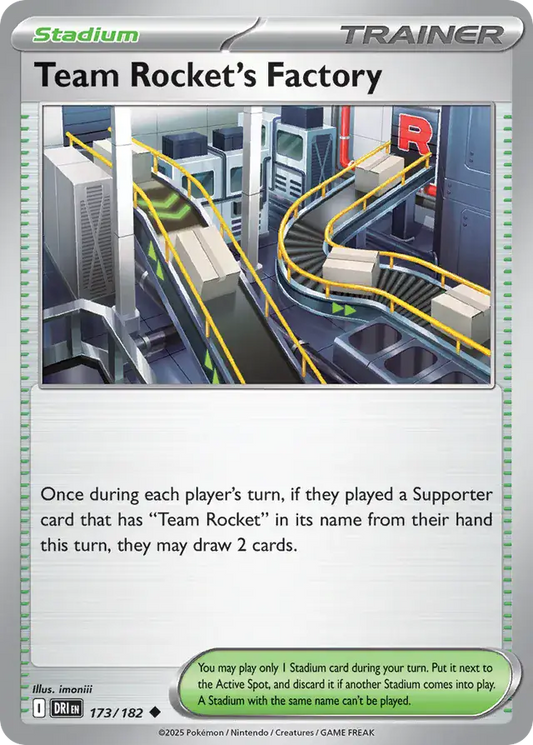 Team Rocket's Factory (173/182) - Destined Rivals