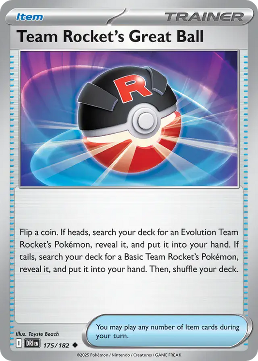Team Rocket's Great Ball (175/182) - Destined Rivals