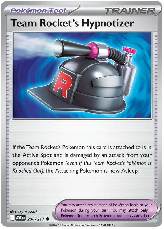 Team Rocket's Hypnotizer (206/217) - Ascended Heroes