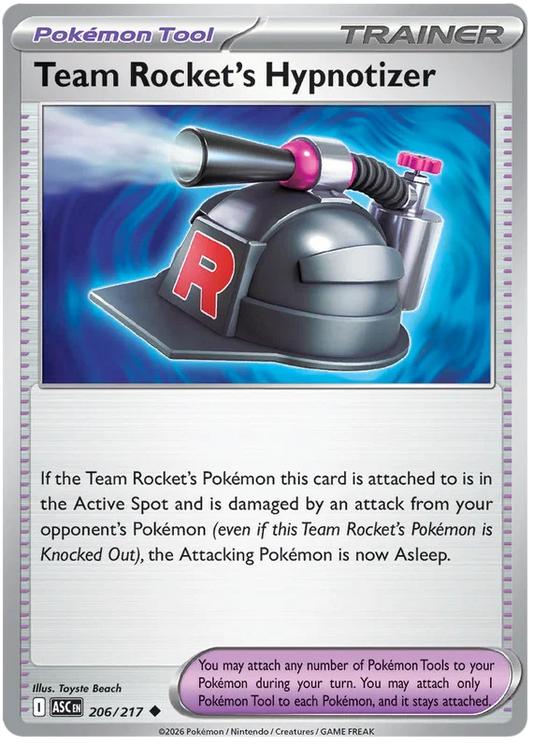 Team Rocket's Hypnotizer (206/217) - Ascended Heroes
