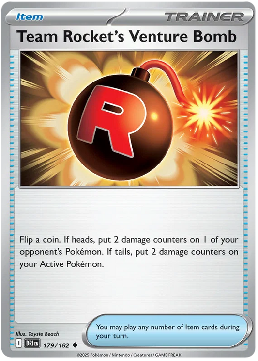 Team Rocket's Venture Bomb (179/182) - Destined Rivals