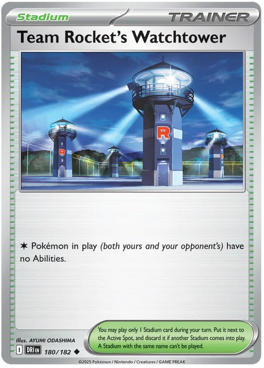 Team Rocket's Watchtower (180/182) - Destined Rivals