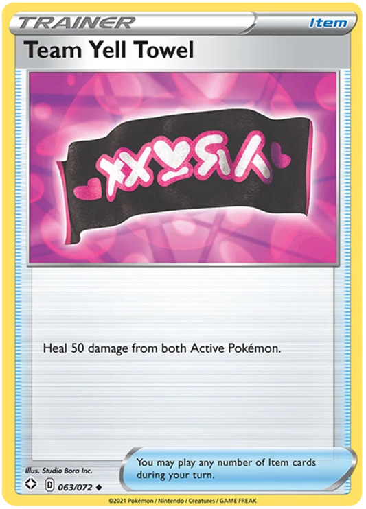 Team Yell Towel (063/072) - Shining Fates