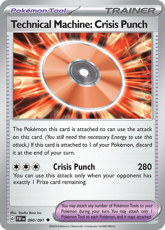 Technical Machine: Crisis Punch (090/091) - Paldean Fates