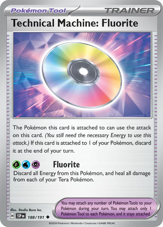 Technical Machine: Fluorite (188/191) - Surging Sparks