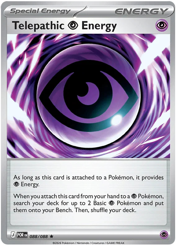 Telepathic Psychic Energy [Holo] (088/088) - Perfect Order