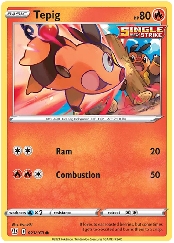 Tepig (023/163) - Battle Styles