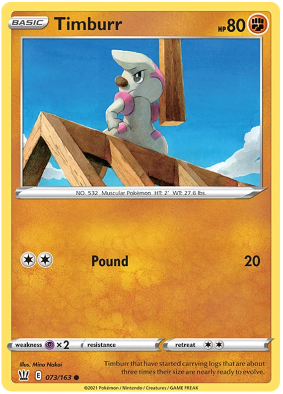 Timburr (073/163) - Battle Styles