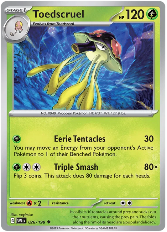 Toedscruel (026/198) - Scarlet & Violet