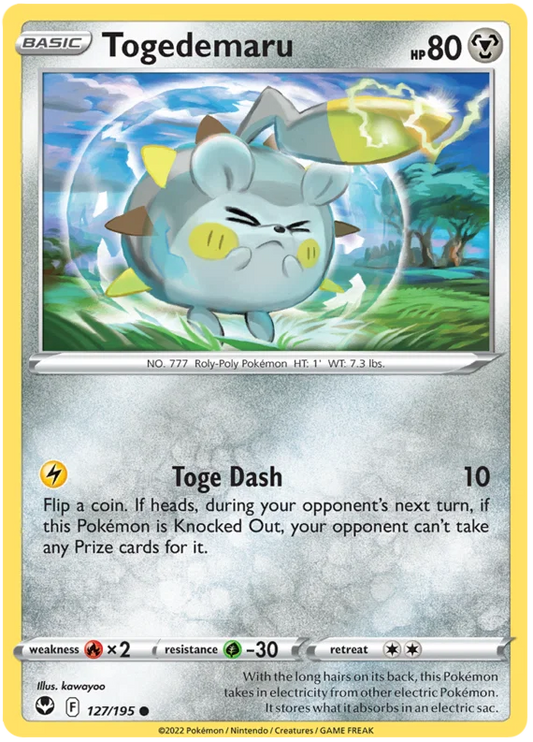 Togedemaru (127/195) - Silver Tempest
