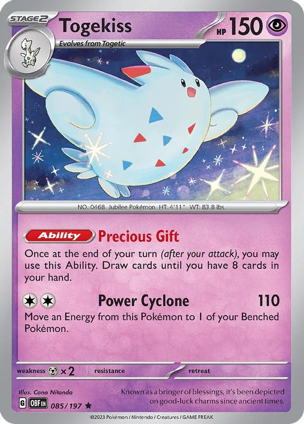 Togekiss Holo (085/197) - Obsidian Flames
