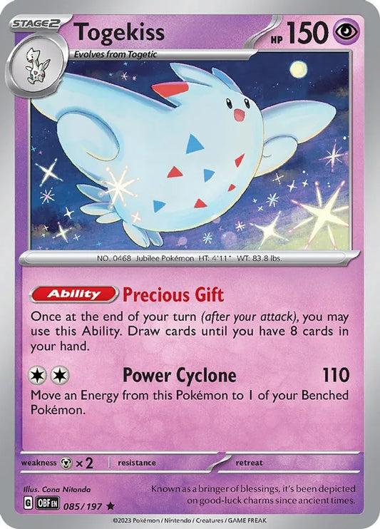 Togekiss Holo (085/197) - Obsidian Flames