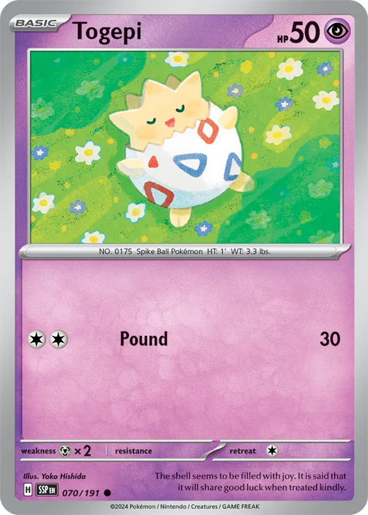 Togepi (070/191) - Surging Sparks