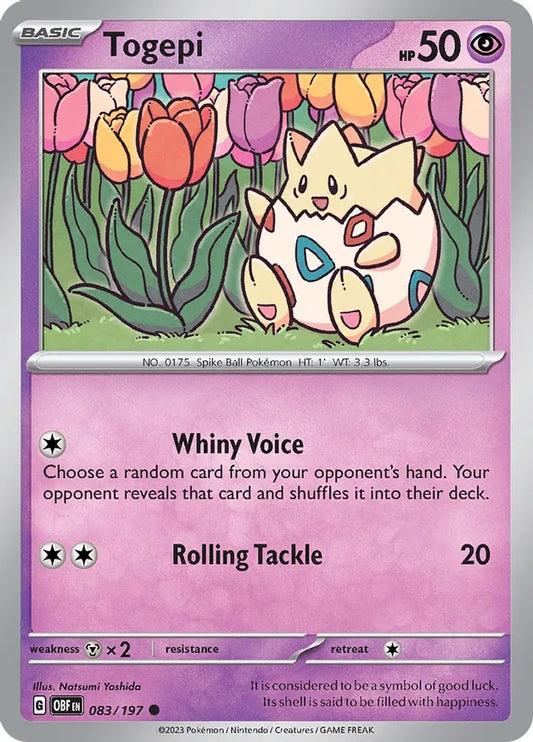 Togepi (083/197) - Obsidian Flames