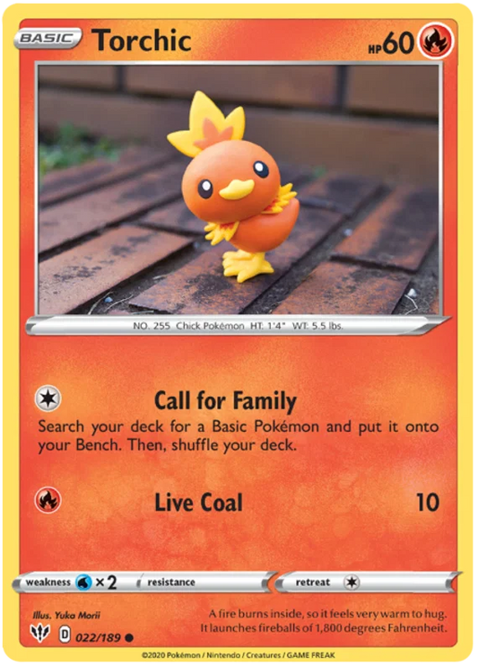 Torchic (022/189) - Darkness Ablaze