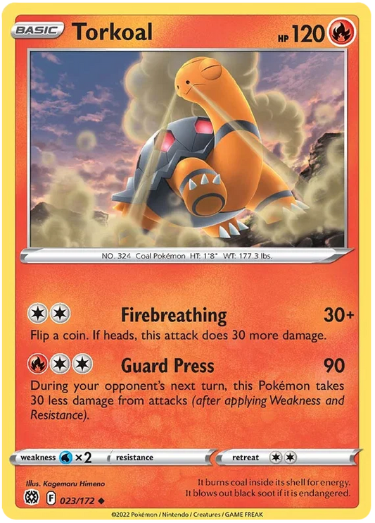 Torkoal (023/172) - Brilliant Stars