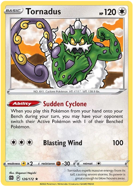 Tornadus (126/172) - Brilliant Stars