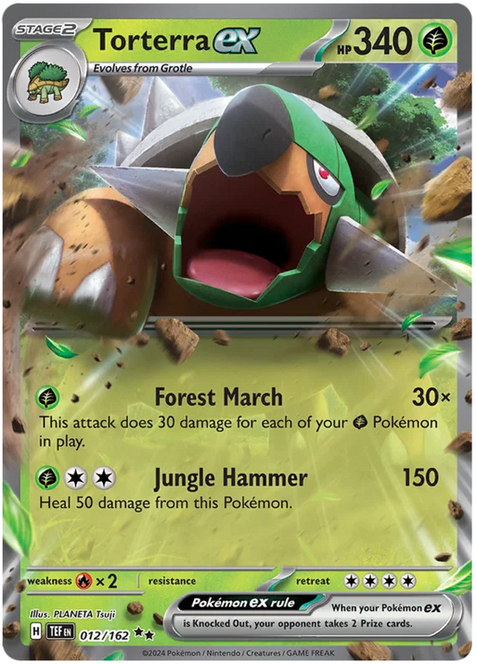 Torterra ex (012/162) - Temporal Forces
