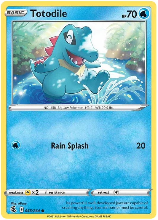 Totodile (055/264) - Fusion Strike
