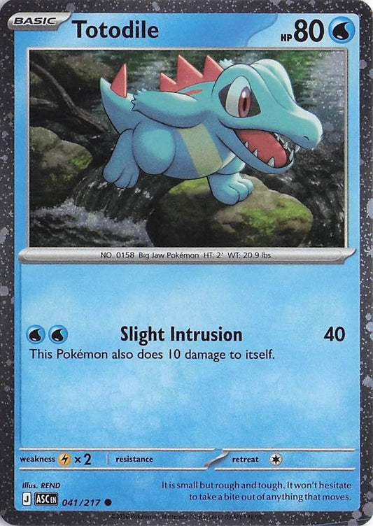 Totodile [Cosmos Holo] (041/217) - Ascended Heroes