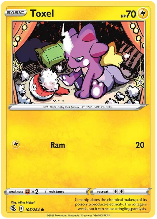 Toxel (105/264) - Fusion Strike