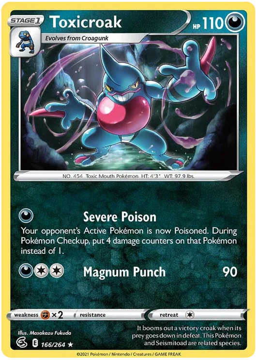 Toxicroak (166/264) - Fusion Strike