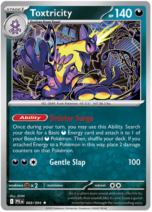 Toxtricity Holo (068/094) - Phantasmal Flames