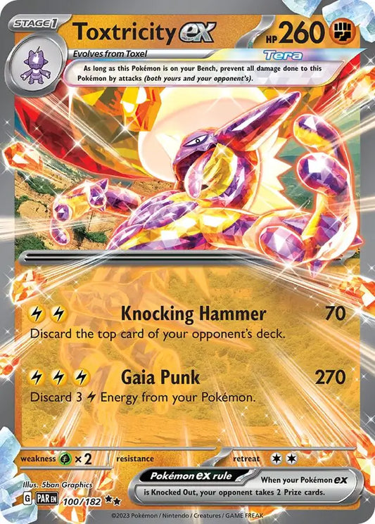 Toxtricity ex (100/182) - Paradox Rift