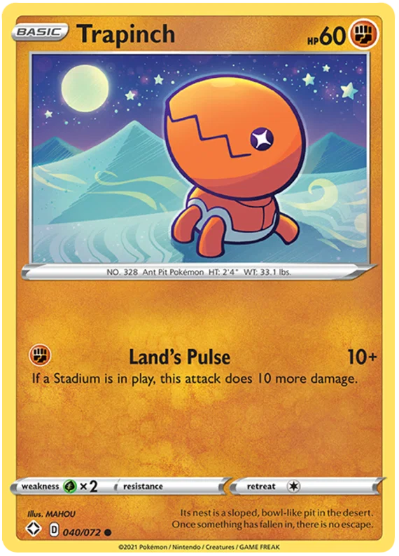 Trapinch (040/072) - Shining Fates