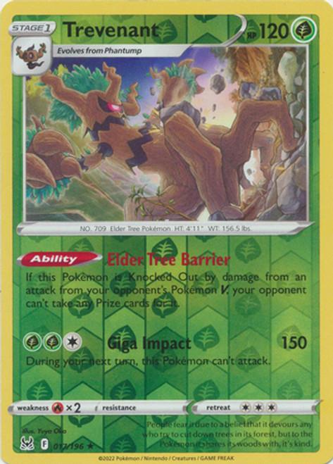 Trevenant Reverse Holo (017/196) - Lost Origin