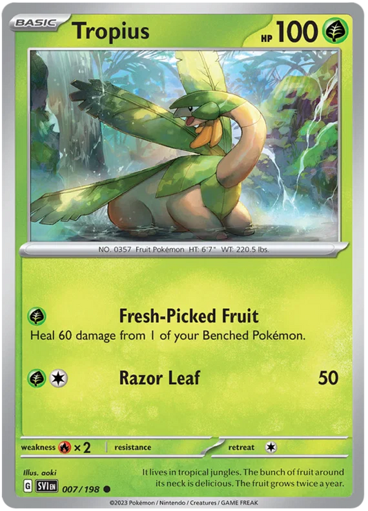 Tropius (007/198) - Scarlet & Violet