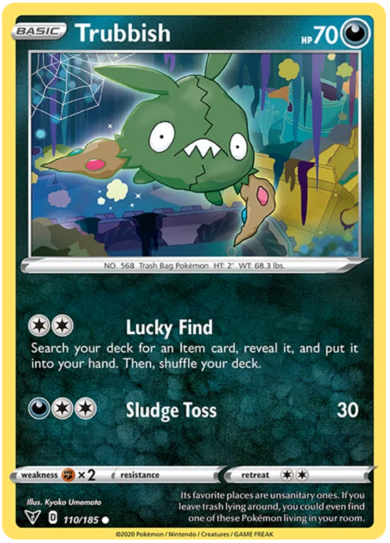 Trubbish (110/185) - Vivid Voltage