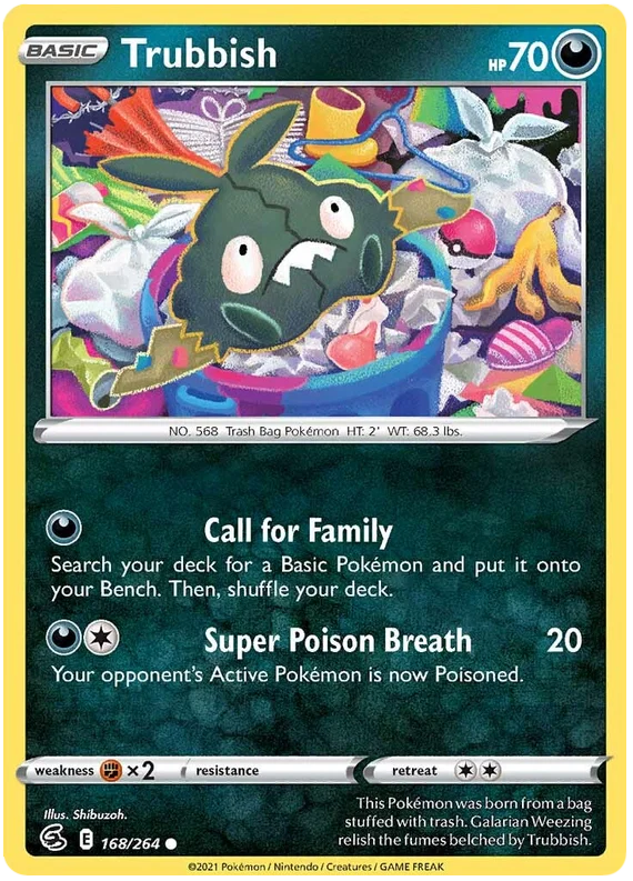 Trubbish (168/264) - Fusion Strike